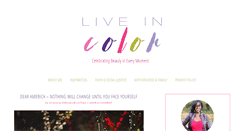 Desktop Screenshot of liveincolor.org